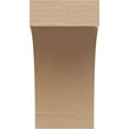 thumbnail image 2 of 4"W x 4"D x 8"H Wide Huntington Rough Cedar Woodgrain TimberThane Corbel, Primed Tan, 2 of 6