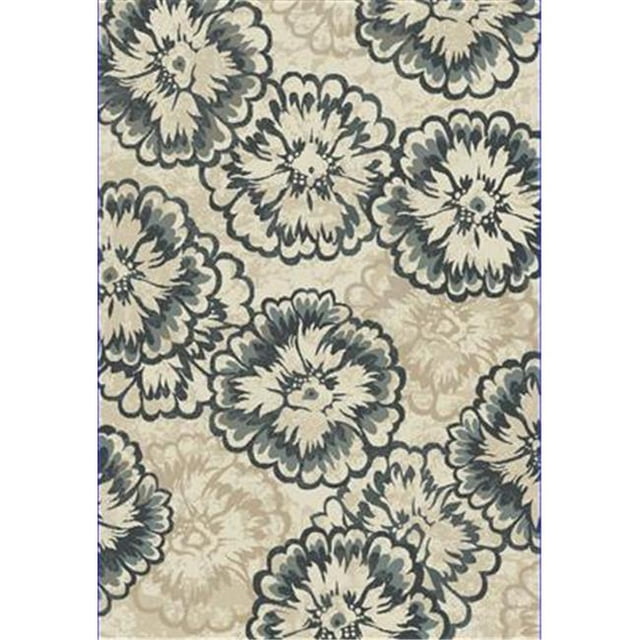 Dynamic Rugs ME28985013109 Melody Rectangular Rug, Ivory - 2 ft. 2 in. x 7 ft. 10 in.