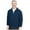 Navy, variant on Monterey Club Men's Light Polar Fleece Hoodie long Sleeve Jacket #3730