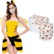 thumbnail image 3 of Mascarilla facial HUOGUO con estampado de abeja desechable, 3 capas, 100 unidades, adulto, 3 of 5