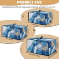 thumbnail image 7 of Renewold Toaster Oven Cover Stain-Resistant Air Fryer Smart Oven Protector with Storage Pockets Easy Clean Kitchen Appliance Accessories, 18.5 x 14.5 x 9 Inches, Marble Blue White, 7 of 7