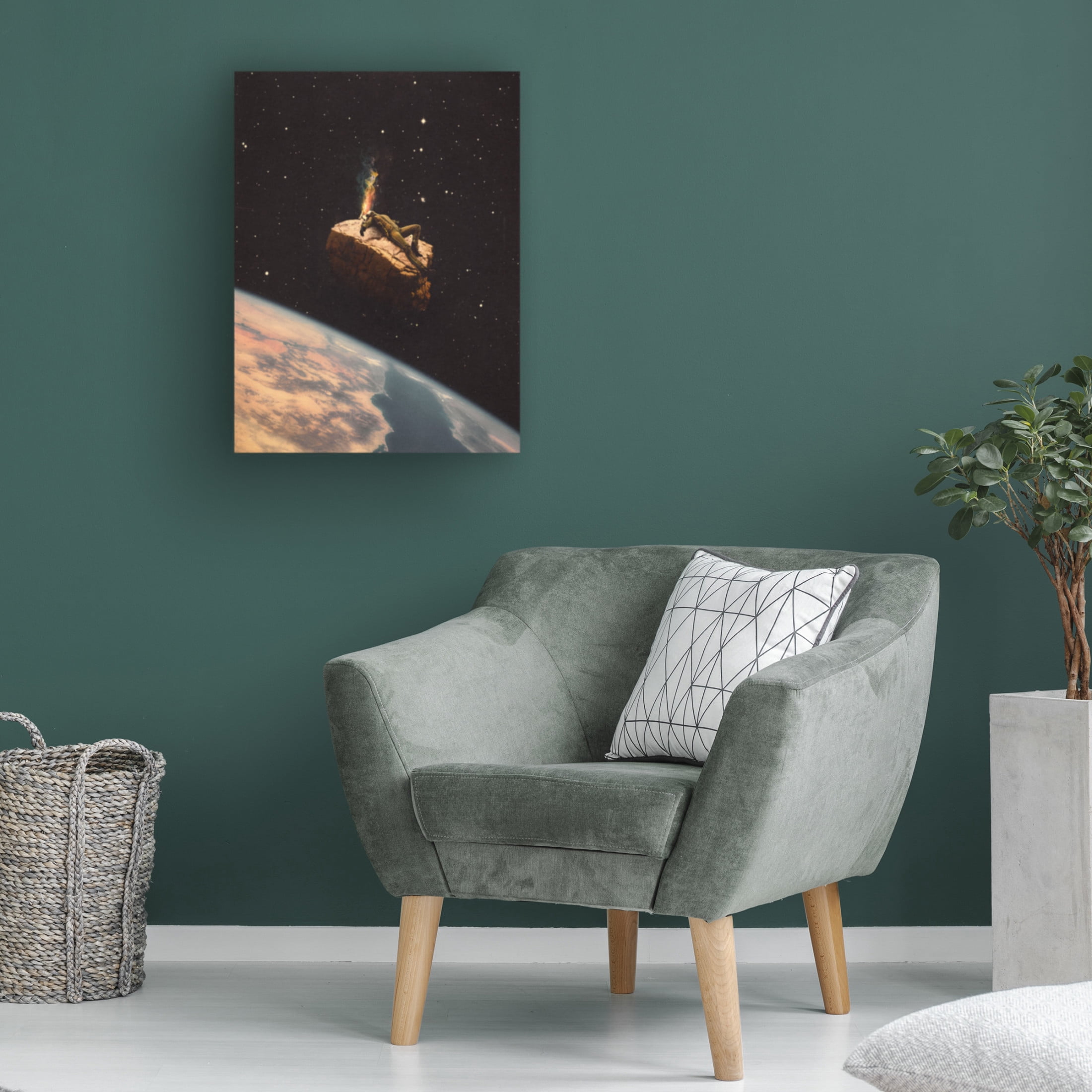 Trademark Fine Art Taudalpoi  Surrender Canvas Wall Art