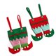 thumbnail image 5 of Botas de elfo a rayas navideñas, bolsa de regalo para dulces, relleno de medias, decoración para fiesta de Navidad, 5 of 7