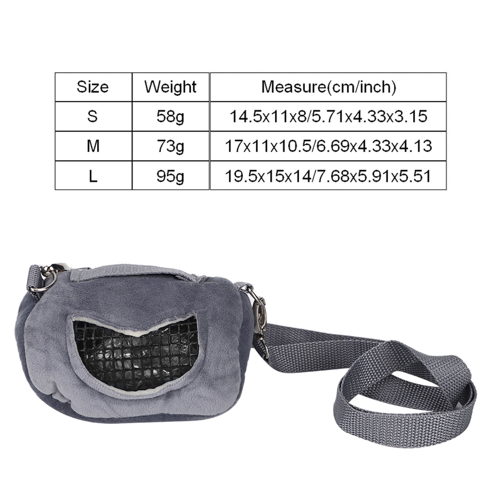 Small Animal Habitats & Cages gray Small Pets Guinea Pig Squirrel Chinchilla Gray Flannelette Portable Breathable