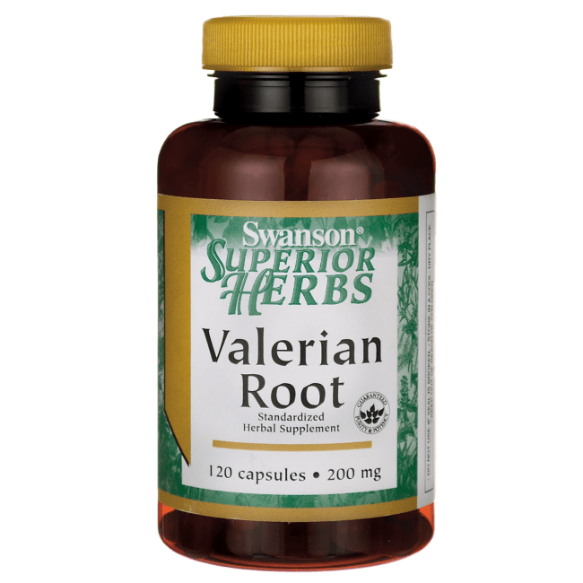 Swanson Valerian Root (Standardized) 200 mg 120 Capsules
