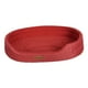 thumbnail image 1 of Cama para mascotas ovalada, antideslizante, rectangular, transpirable, para gatos y perros Rojo XL, 1 of 9