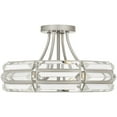 thumbnail image 7 of Quoizel Padilla 4-Light Brushed Nickel Semi-Flush Mount Light, 7 of 7