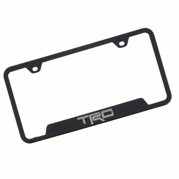 Toyota TRD License Plate Frame (Black)