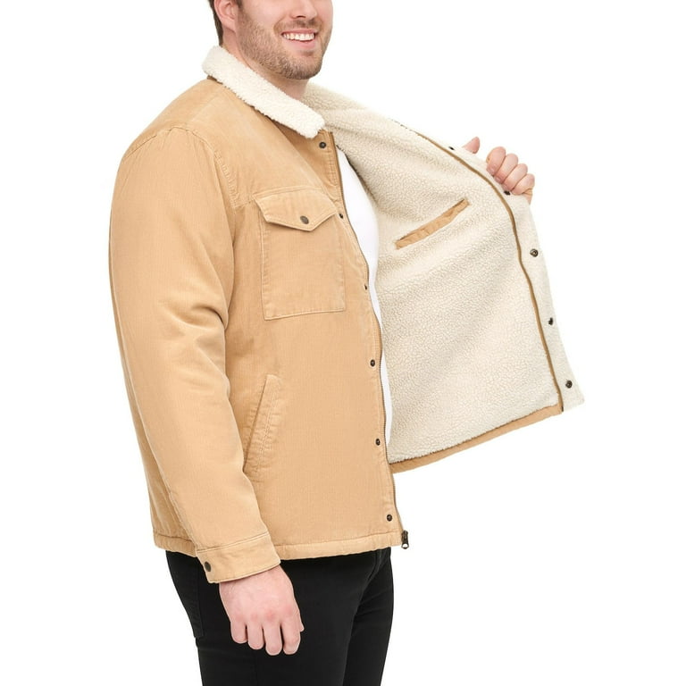 Big & Tall Levi's® Classic Corduroy Sherpa-Lined Trucker Big & Tall Levi's® Classic Corduroy Sherpa-Lined Trucker