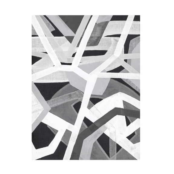 Trademark Fine Art Nikki Galapon Magnetic Greys II Canvas Wall Art