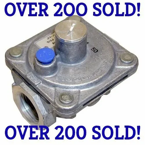 Maxitrol Pressure RV48L Regulator Liquid Propane (LP) 3/4" NPT 1/2" PSI 5"-12"