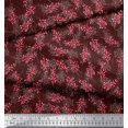 thumbnail image 2 of Soimoi Cotton Voile Fabric Berries Fruits Print Fabric by the Yard 42 Inch Wide, 2 of 3