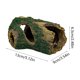 thumbnail image 3 of Cueva de árbol artificial para reptiles con terraza de asoleo y cuevas ocultas para tortugas, lagartos y recintos de reptiles, verde, plástico, múltiples tamaños, 3 of 6