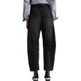 thumbnail image 3 of High Waisted Wide Leg Vintage Denim Pants Women Baggy Barrel Horseshoe Jeans, 3 of 7