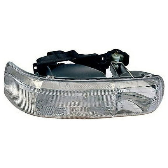 Right Passenger Side Headlight Assembly - Compatible with 2000 - 2006 Chevy Suburban 2500 2001 2002 2003 2004 2005