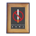 thumbnail image 1 of Logo Día Mundial del cáncer no fumar Marco de imagen marco de escritorio, 1 of 4