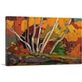 thumbnail image 1 of ARTCANVAS Autumn Birches Fall 1916 Canvas Art Print by Tom Thomson - Size: 40" x 26" (0.75" Deep), 1 of 9