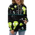thumbnail image 5 of Invader Zim Show Planet Sweatshirt For Mens And Womens Fashion Hoodies Pullover Athletic Daily Hoody Hooded With Pocket And Drawstring Adult Unisex Sweatshirt Gift, 5 of 8