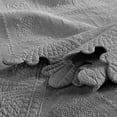 thumbnail image 7 of MarCielo 3Pcs 100% Cotton Oversized Quilt Bedspread Coverlet Set TK, 7 of 7
