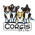 thumbnail image 3 of CafePress - Corgi Fan Women's Light Pajamas - Women's Short Sleeve Print T-Shirt and Pants Light Cotton Pajama Set, 3 of 7