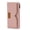Pink, variant on Wrangler Women's Wallets Bifold RFID Blocking Wallets for Women Clutch Crdeit Card Holder with Zipper Coin Pockets, Dark Brown