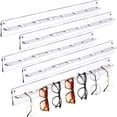 thumbnail image 4 of QHUDLV Acrylic Sunglasses Organizer, Wall Mounted Glasses Holder, Eyeglass Holder Display Stand Rack Hanging Eye Glasses Storage Organizer for Entryway Shelf, 4 of 5