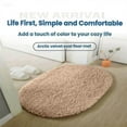 thumbnail image 3 of Muddy Cat Rug,Super Absorbent Doormat for Paws - Non Slip Arctic velvet Entryway Rug, Indoor Outdoor Machine Washable Pet Cleaner Mat, Quick Dry Microfiber Rug for Mucky Paws,Beige,31"X20"., 3 of 7
