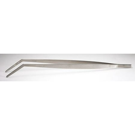 

Mercer Culinary Curved Tip Precision Plus Stainless Steel Plating Tongs | 11-3/4