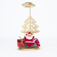 thumbnail image 1 of Christmas Wrought Iron Candlestick Ornaments Decoration Candle Holder Decor, 1 of 7