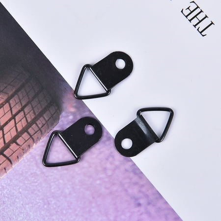 

20pcs Triangle Ring Hook Hangers Photo Frames Picture Hanging Paintings One Hole