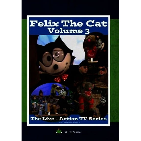 Felix the Cat: The Live Action Series: Volume 3 (DVD), Mr Fat - w Video, Kids & Family