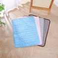 thumbnail image 3 of Pet Cooling Mat Pet Cooling Pad Self-cooling Mat for Dog Cat Sleep Washable Breathable Bite-resistant Summer Indoor Outdoor Pet Supplies Medium Puppy, 3 of 4