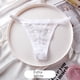 thumbnail image 2 of Ropa interior sexy de encaje de talla grande para mujer, pantalones de malla transparente para niñas, con cinturilla fina, sin tanga de circunferencia de cadera, 2 of 5