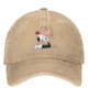 thumbnail image 1 of Gorra de béisbol con diseño de corazón de Snoopy y Charlie Brown de Peanuts, gorra de béisbol con diseño de dibujos animados para exteriores, gorra de béisbol con protección solar para parejas y mujer, 1 of 5