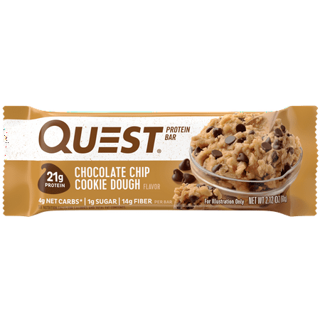 UPC 888849000012 product image for Quest Chocolate Chip Cookie Dough Protein Bar 1PK | upcitemdb.com