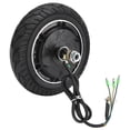 thumbnail image 3 of Motor De Cubo De Scooter Eléctrico, Motor De Cubo De Rueda De 24 V, Con Neumático Para Reemplazar El Motor De Cubo, Scooter Eléctrico De 8 Pulgadas LHCER Scooter Hub Motor, 3 of 8