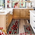 thumbnail image 1 of EIMELI Carpet Valentine‘s Day Kitchen Rugs And Mats Set Of 2 Cushioned Anti Fatigue Kitchen Floor Mat Non Slip Waterproof Kitchen Rug Set Comfort Standing Mats A Home & Garden Gift, 1 of 8