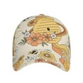 thumbnail image 2 of Yiaed Groovy Floral Print Cap Adjustable Size for Running Workouts and Outdoor Activities All Seasons, 2 of 5