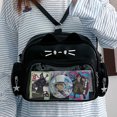 thumbnail image 4 of Bolsas dibujos animados Crossbody Bag Shoulder Tarning Carrying Women Cat Gran capacidad Transparente Multi-Pockets Estudiantes Bolso escolar, 4 of 9