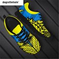 thumbnail image 1 of Zapatillas de deporte Doginthehole para mujer, diseño moderno de Tatuaggi Manri, cómodas zapatillas para correr con cordones para mujer para hacer ejercicio en vacaciones, 1 of 6