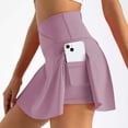 thumbnail image 2 of Ruyang Pleated Yoga Skirt for Women Anti Exposure Sports Skirt Training Fitness Quick Drying Tennis Skirt Skirt Pleated, 2 of 9
