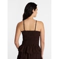 thumbnail image 4 of Time and Tru Women's Smocked Tank Top, Sizes XS-XXXL, 4 of 6