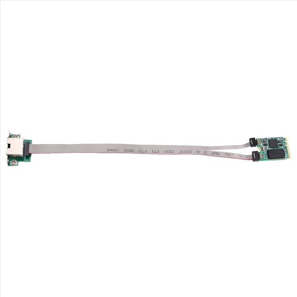Tarjeta de Red Gigabit M.2 A+e de 5 Gbps con Puerto RJ45 y Chip RTL8126. Arranque Sin Disco PXE. Tarjeta de Red para Juegos de Deportes Electrónicos, Compatible con Win10/8/7.