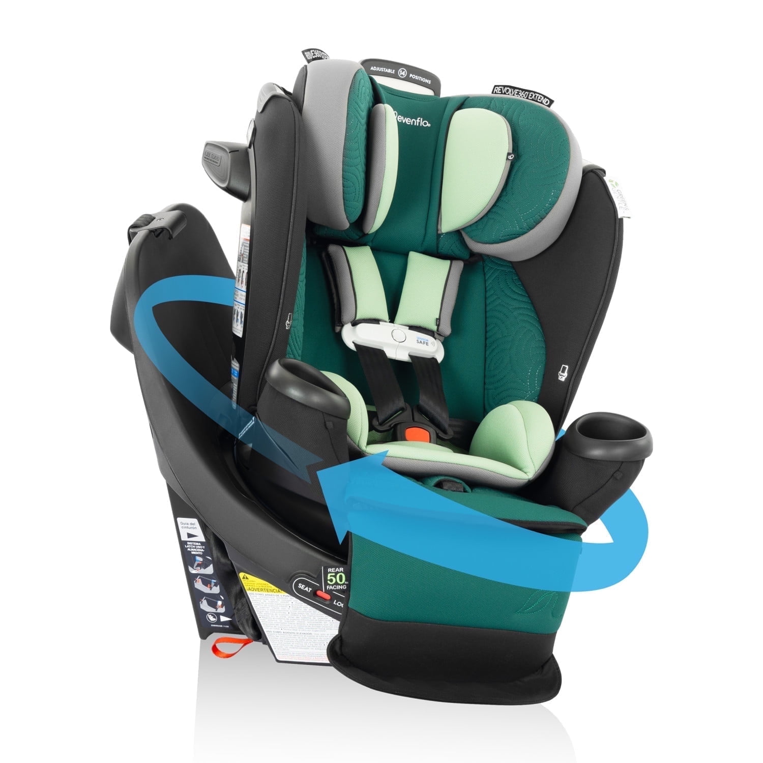 Britax One4Life ClickTight All-in-One Convertible Car Seat, Onyx -  Walmart.com