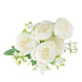 thumbnail image 2 of Peonías artificiales, 2 ramos de peonías artificiales, flores de peonías artificiales, peonías artificiales de valor excepcional, 2 of 12