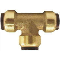 Tectite FSBT12 1/2 in. Brass Push-to-Connect Tee