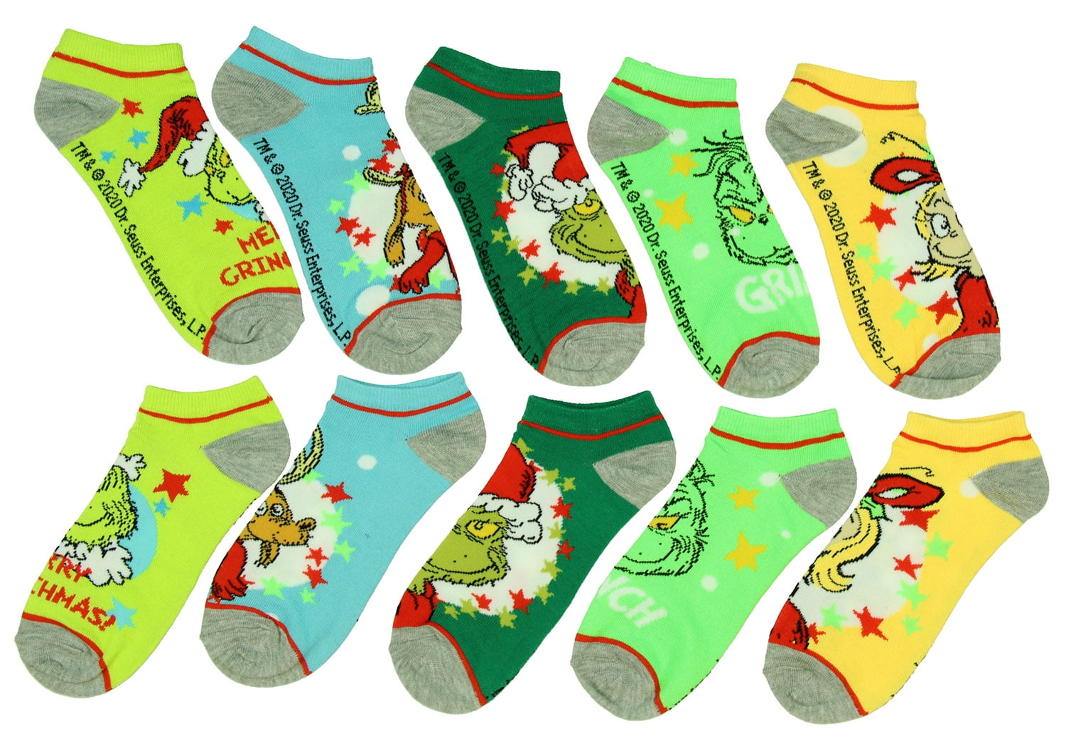 Bioworld - Brandclub - Dr. Seuss The Grinch Adult Holiday 5