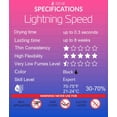 thumbnail image 5 of Stacy Lash Lightning Speed Eyelash Extension Glue (5ml/ 0.17 fl. oz) / Black Cyanoacrylate Adhesive /Fast Drying Time & Strong Retention / Professional Use Only, 5 of 11