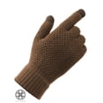 thumbnail image 3 of Luxtrada Mens Thermal Winter TouchScreen Gloves Full Finger Gloves Warm Winter Gloves, 3 of 11