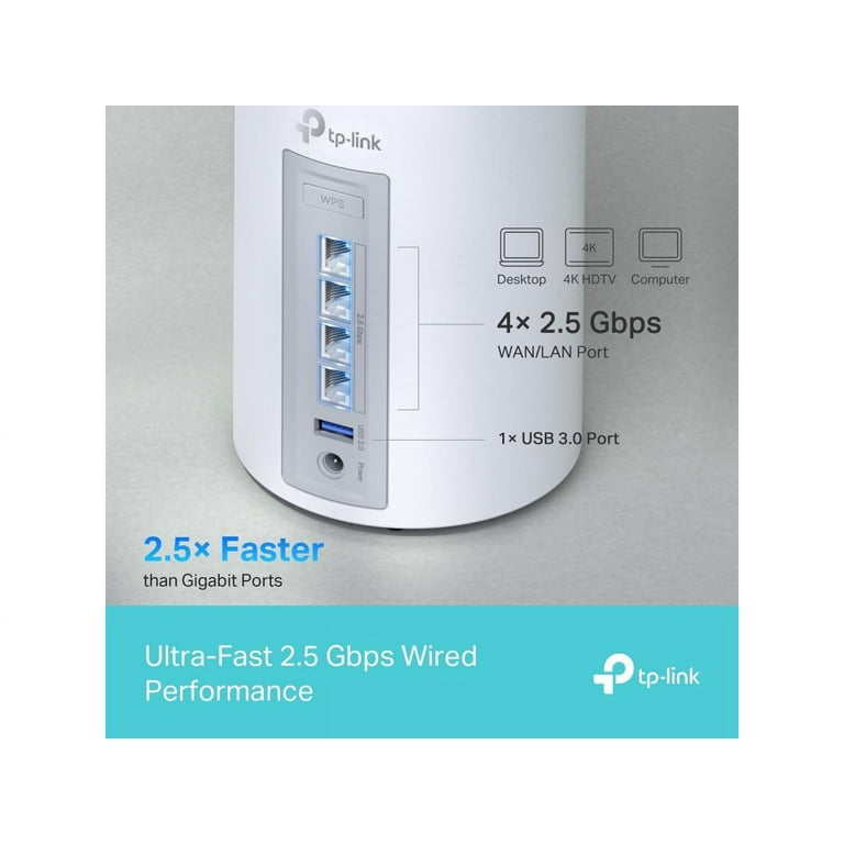 TP-Link WiFi 7 BE10000 Mesh System (Deco BE63) | 10 Gbps TP-Link WiFi 7 BE10000 Mesh System (Deco BE63) | 10 Gbps